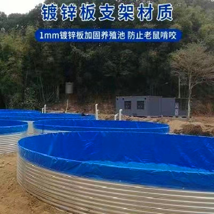 厂家直销帆布鱼池养鱼蓄水池防水布加厚刀刮布