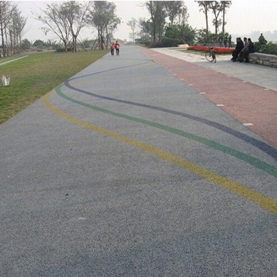 阜阳路面不滞水彩色透水地坪