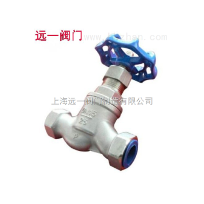 不锈钢内螺纹截止阀J11W-16P/R