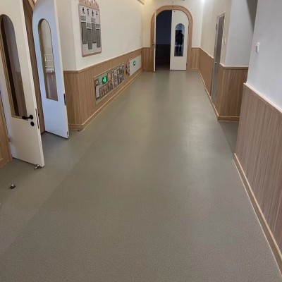 PVC地胶塑胶地板胶水自流平多层复合地板安装施工快捷定制加工