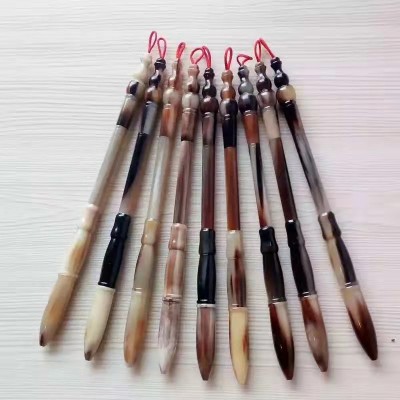 广州番禺区禺山大道婴儿理胎发剃胎毛现场制作胎毛笔胎毛章