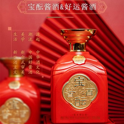 53°宝酝酒 中国红