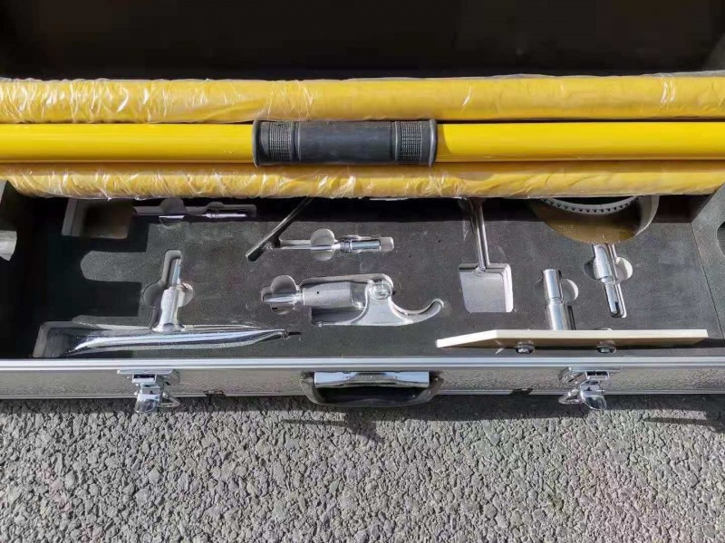 电力作业除冰工具 绝缘打冰杆快速脱扣打冰头