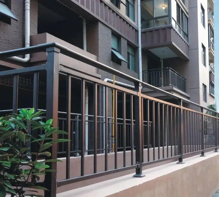锌钢栏杆配件，河北任丘名轩护栏配件销售处，锌钢围栏配件