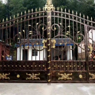贵阳铁艺大门都匀锌钢围栏凯里铁艺大门遵义铝艺围栏安顺市政围栏