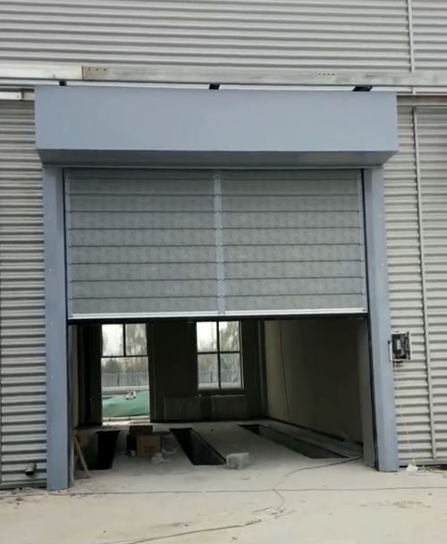 任丘市天地华晨自动门有限公司，河北硬质螺旋快速卷帘门厂家