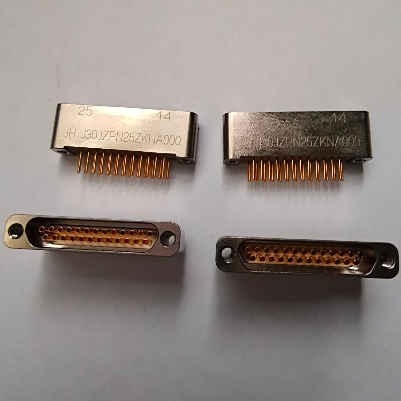 有尺寸图J30JZPN25ZKNA000直式安装矩形插头座