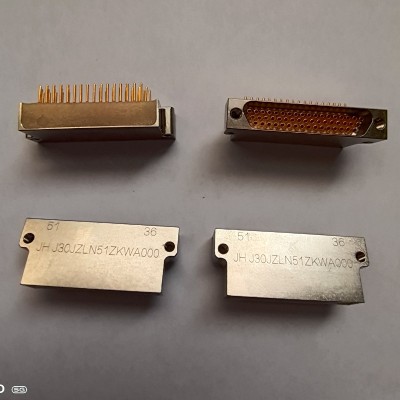 卧式弯插J30JZLN51ZKWA000锦宏牌矩形连接器