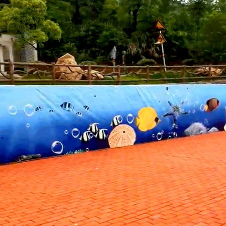 广州景区无动力水枪阵生态旅游项目山东三喜