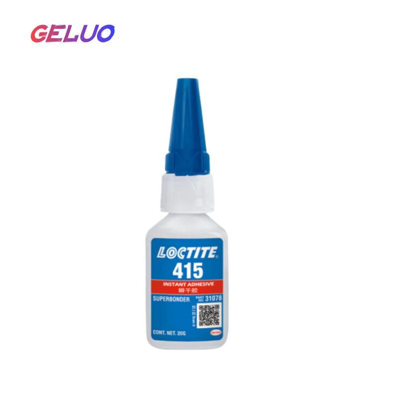 乐泰loctite415瞬干胶高粘度金属粘接快干胶透明液体胶