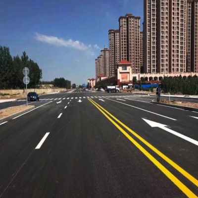 苏州道路黄线施工 苏州行车道黄线划线价格