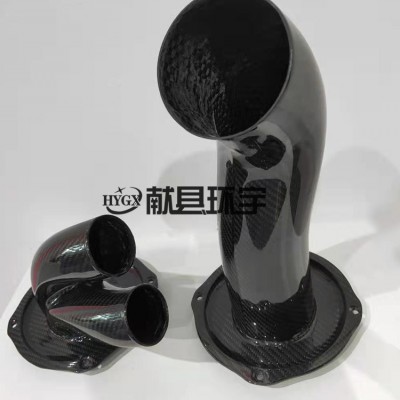 各类碳纤维异形件方管弯管异型管高强度质量轻3K纯碳