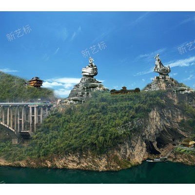 新艺标环艺 重庆艺术建筑设计 重庆文旅IP设计 景区雕塑设计