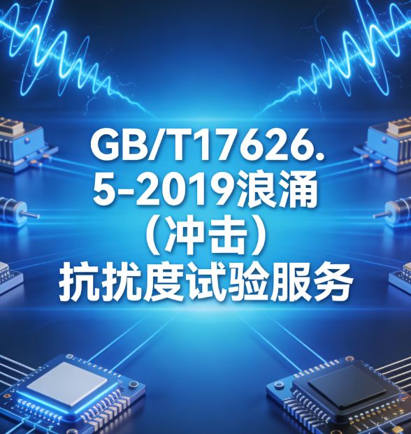 GB/T17626.5-2019浪涌冲击抗扰度试验服务