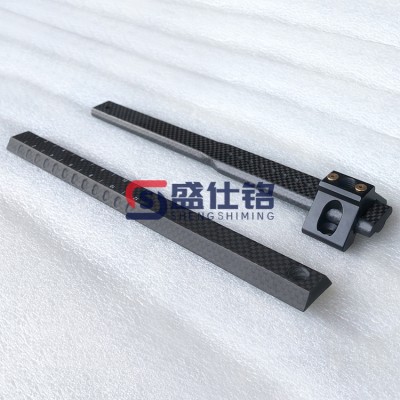 CNC 碳纤维异形棒 打孔开槽构件 机械设备配件